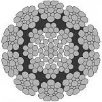 Стальной канат PYTHON Multi (10xK19) 27 мм, zS Galv, 1960 N/mm2 — фото превью