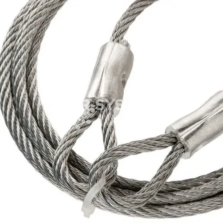 Строп канатный петлевой УСК1 8 т, 3 м оцинкованный - дополнительное фото 2