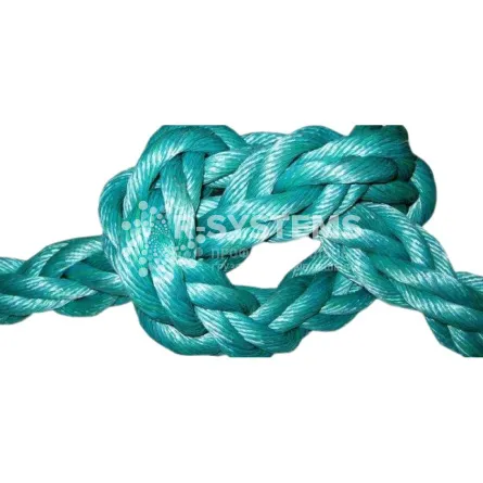Канат полистиловый плетеный 8-ми прядный 38 мм (ПСПл8), 220 м - дополнительное фото 1