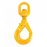 Крюк самозакрывающийся с вертлюгом Haklift VAKL10 г/п 3,15 т, 8 класс — фото превью