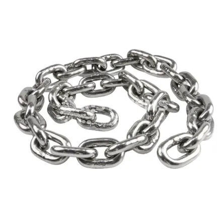 Цепь круглозвенная G80 EN818-7 10х30 оцинкованная калиброванная - основное фото