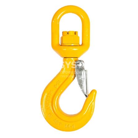 Крюк с защелкой и вертлюгом на шарикоподшипнике Haklift SALKL20KL г/п 12,5 т, 8 класс - основное фото