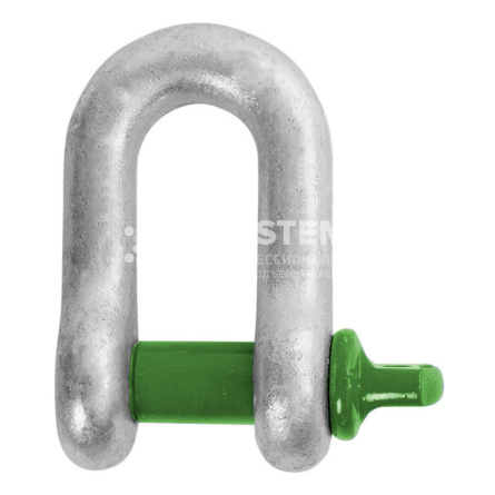 Скоба прямая со штифтом G-4151 Green Pin SAK95S г/п 9,5 т - основное фото