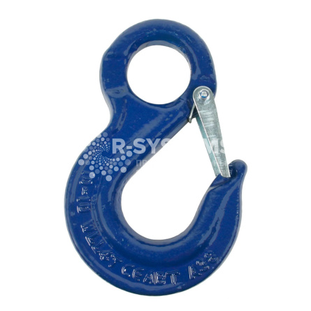 Крюк чалочный с защелкой и проушиной Haklift SALKA1078 г/п 2,5 т, 10 класс - основное фото
